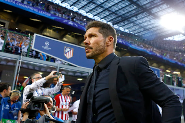 El “Cholo” Simeone cumple 13 años como DT del Atlético de Madrid