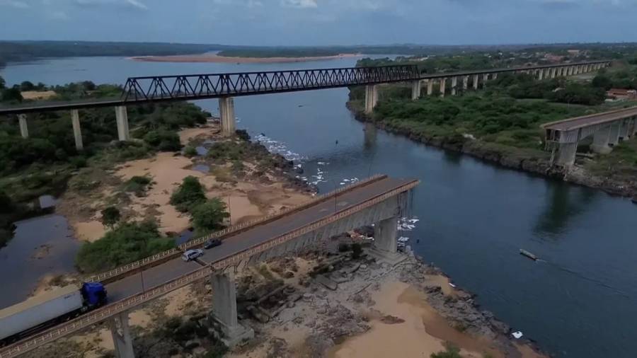 Suben a 10 los muertos por derrumbe de puente en Brasil mientras 7 personas siguen desaparecidas