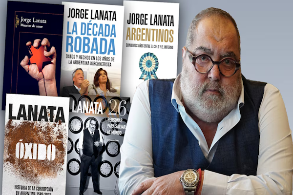 Cinco libros imperdibles de Jorge Lanata