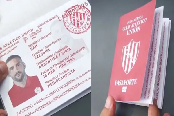Ezequiel Ham oficialmente es jugador de Unión