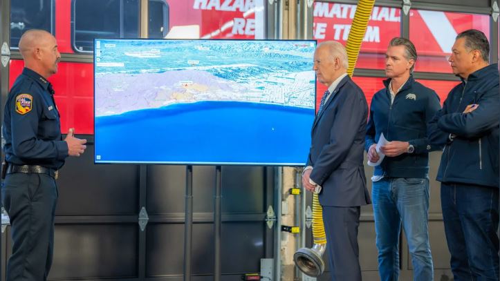 Por los incendios en California, Biden declaró zona catastrófica: hay cinco muertos