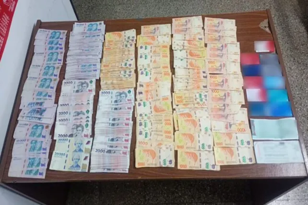 Santafesina arrestada con más de 2,4 millones de pesos falsos 