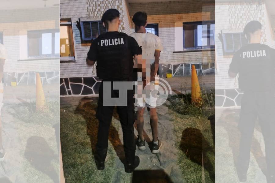 Vecinos detuvieron a un ladrón que intentó ingresar a su casa