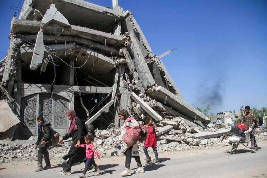 Ataques aéreos israelíes dejan 30 palestinos muertos en Gaza tras el anuncio de alto el fuego