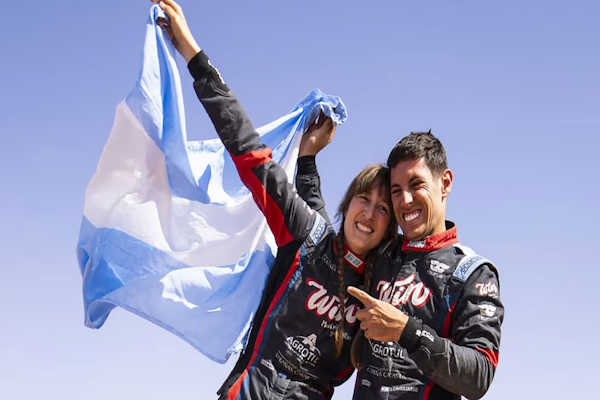 Histórico: el matrimonio cordobés ganó el Rally Dakar