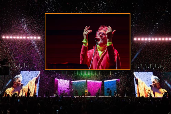 Concierto de Fito Páez en CDMX: Asisten más de 80 mil personas