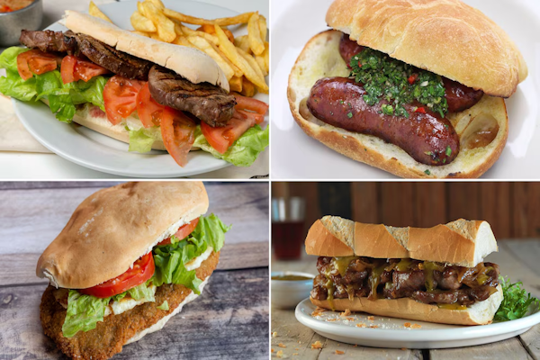 Cuatro sándwiches argentinos entre los 50 mejores del mundo