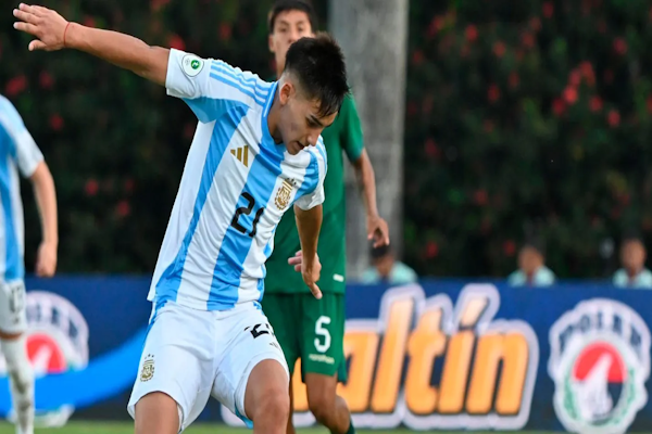 Sudamericano Sub 20: Argentina derrotó a Bolivia