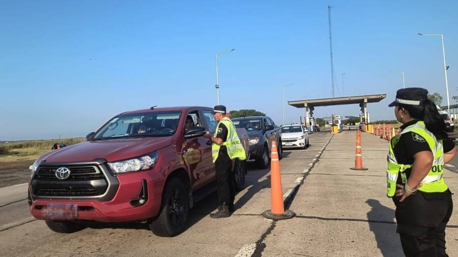 Provincia controló más de 80 mil vehículos durante el mes de enero