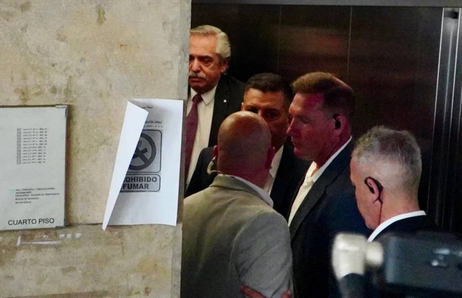 Alberto Fernández prestó declaración indagatoria en la causa de violencia de género contra Fabiola Yañez