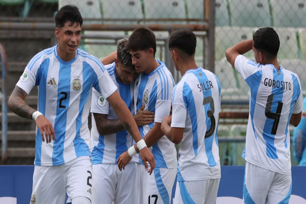 La Selección argentina derrotó 2-1 a Chile, importante rumbo al Mundial Sub 20