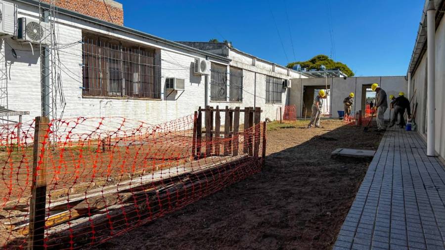 Provincia comenzó los trabajos de ampliación y refacción integral 