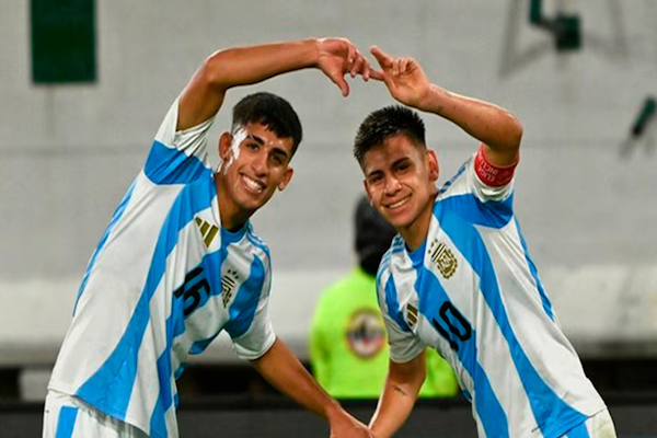 Sudamericano Sub 20: la Selección Argentina  derrotó a Uruguay