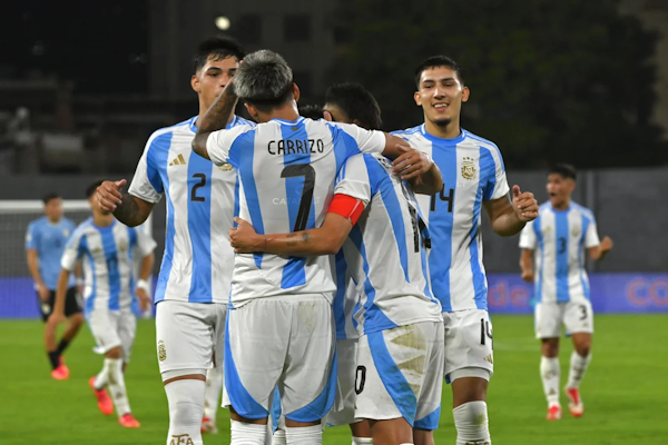 Argentina vs Colombia por el Sudamericano Sub 20: horario y TV