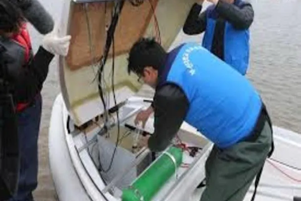 Fabrican un barco que utiliza agua como combustible