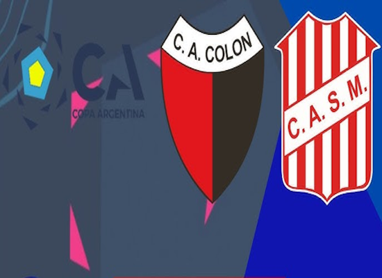 San Martín (T) vs. Colón, por la Copa Argentina