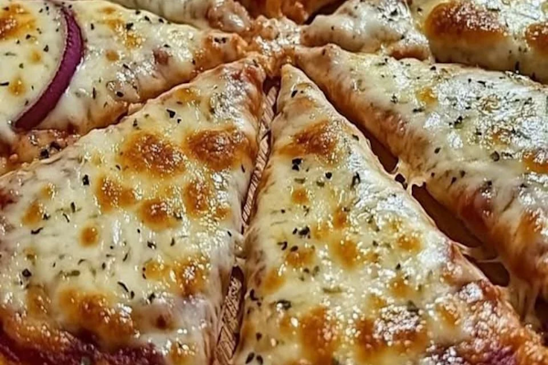 Pizza de avena con extra de fibras