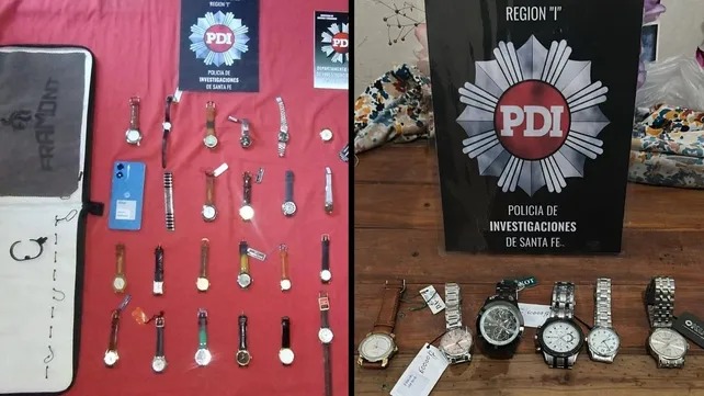 Desbaratan una banda vinculada al robo de joyerías en Esperanza y Gálvez