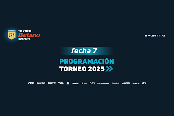 LPF: calendario para la 7ª jornada