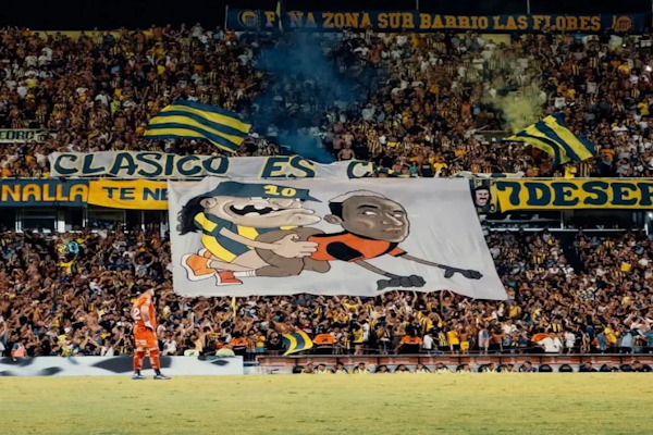 Rosario Central será sancionado tras exhibir una bandera ofensiva