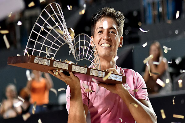 Sebastián Báez se consagró bicampeón del Río Open