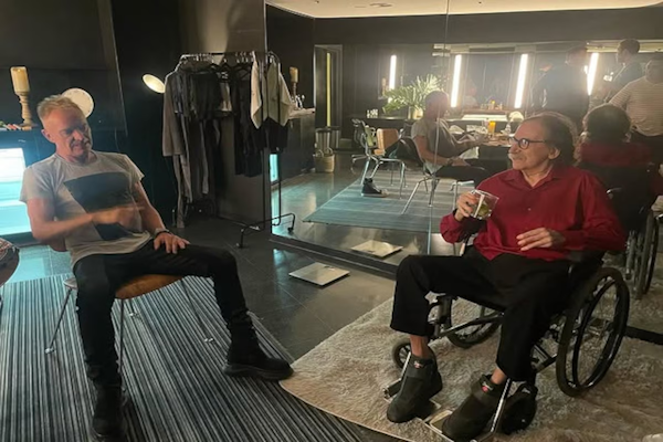Viral: El encuentro de Charly García con Sting