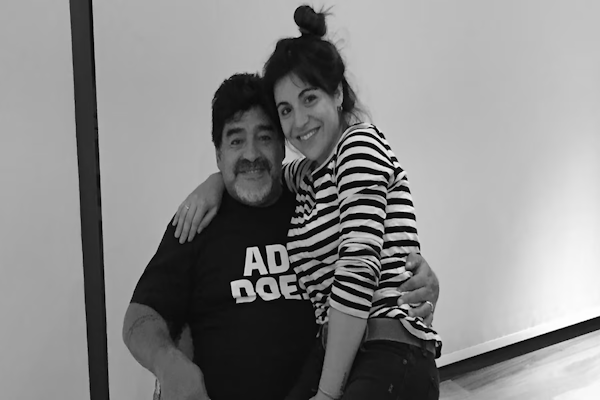 Video: Dalma, Gianinna y Dieguito Fernando pidieron justicia por Diego Maradona