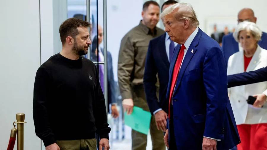 Donald Trump está de acuerdo con una visita de Zelenski a los Estados Unidos