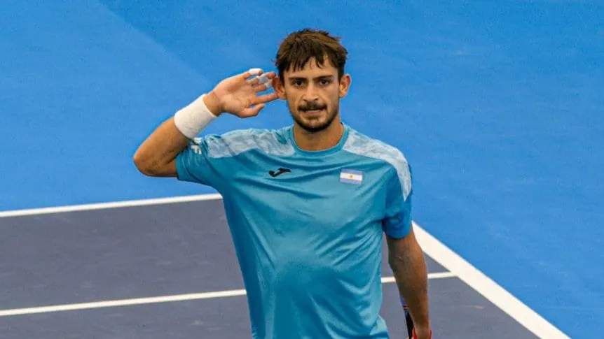 Navone y Juan Pablo Paz fueron contra la organización de la ITF