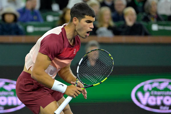 Indian Wells: Alcaraz venció a Francisco Cerúndolo y pasó a semis