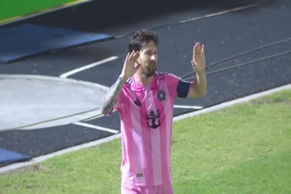 El gran gol de Lionel Messi en su regreso al Inter Miami 