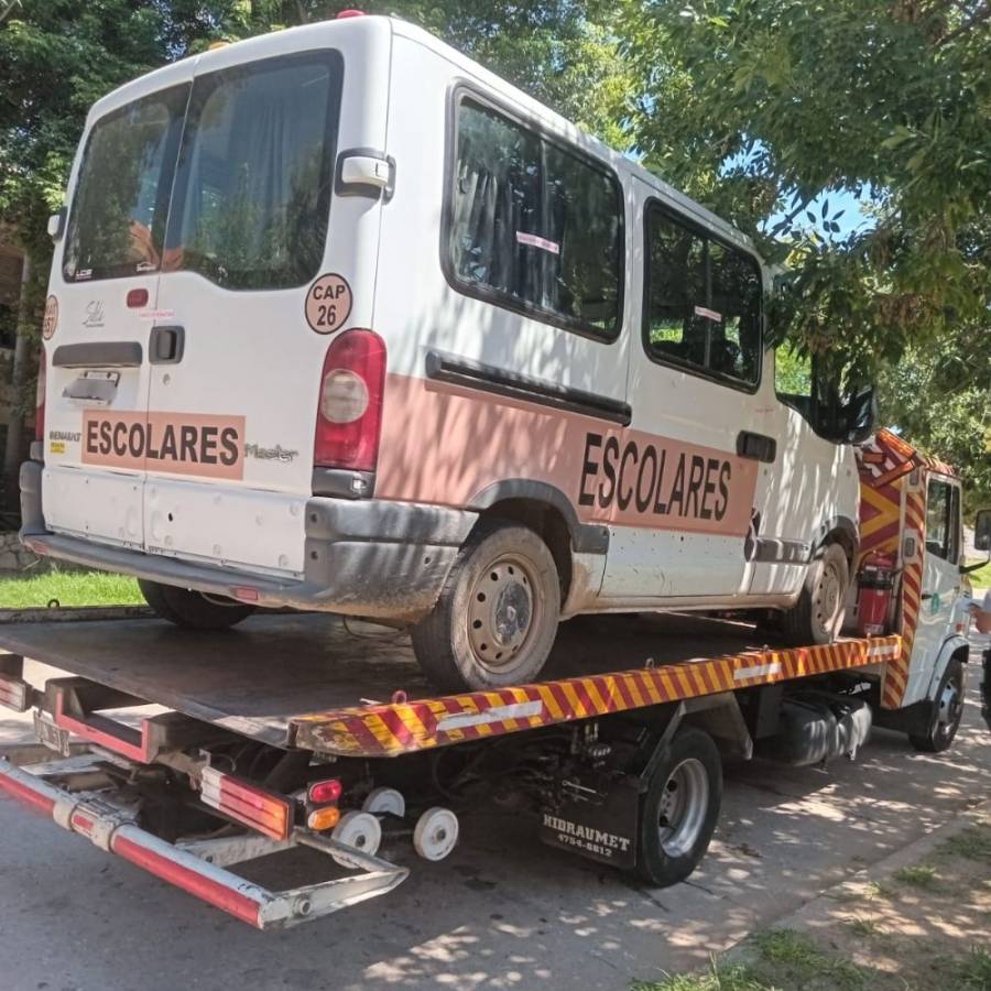 Se retuvo un vehículo que presta a servicios de manera irregular