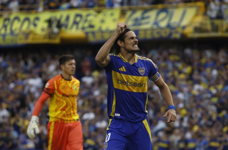 Boca goleó a Defensa y Justicia por 4 a 0 y es líder de la zona A