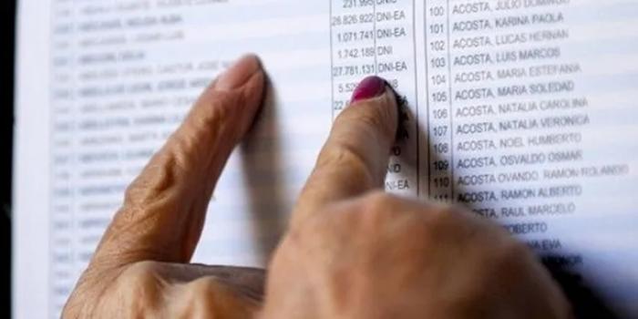 Se puede consultar el lugar de votación para el 13 de abril