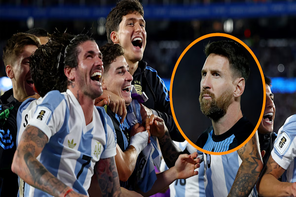 La reacción de Messi tras el baile de Argentina a Brasil
