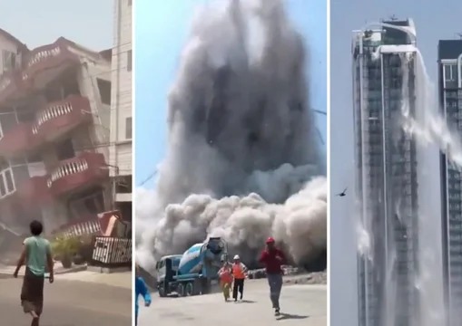 Un terrible terremoto azotó Myanmar y Tailandia: los videos del temblor que dejó muertos y desaparecidos