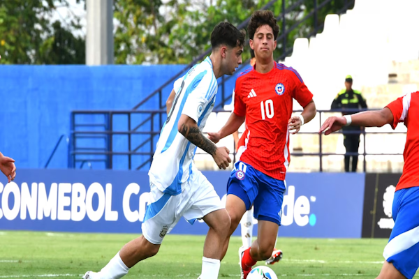 Sudamericano Sub 17: la selección argentina debutó con derrota ante Chile