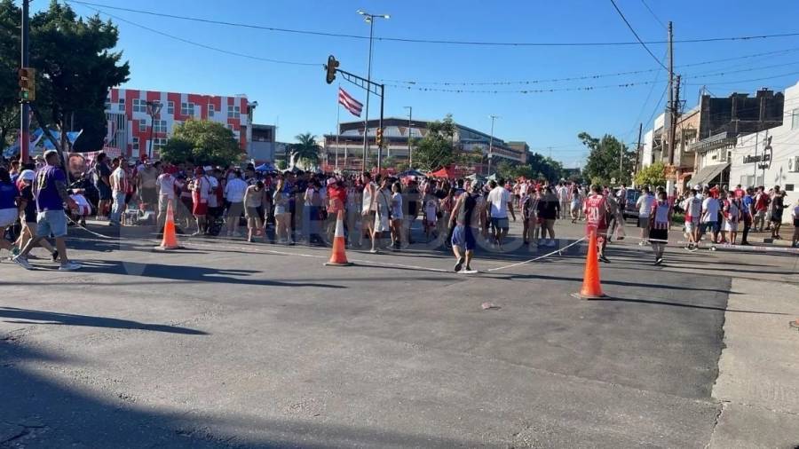 Cortes y desvíos en la zona en el 15 de Abril por el partido de Copa Sudamericana