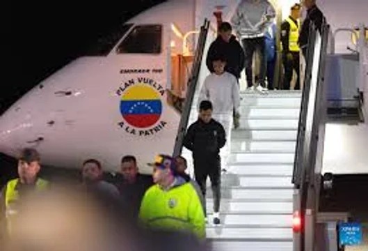 Venezuela recibió un vuelo con 198 migrantes desde Estados Unidos
