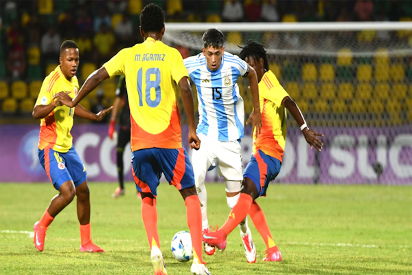 Sudamericano Sub 17: Argentina perdió y buscará el boleto al Mundial en playoffs