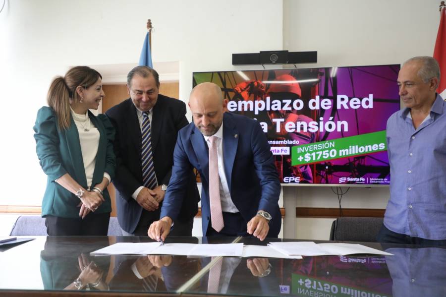 Provincia invierte $ 1.750 millones para reemplazar la red de Baja Tensión