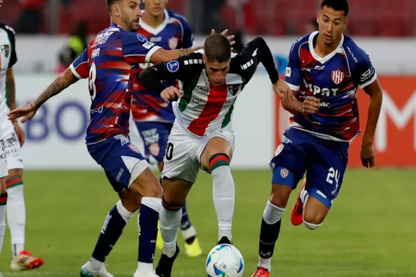 Preocupante y merecida derrota de Unión ante Palestino por la Sudamericana