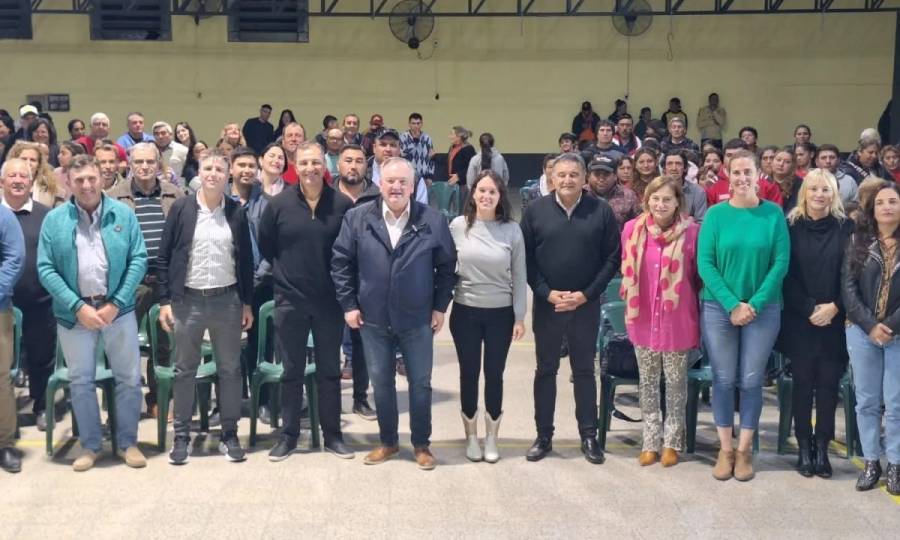 Amplio respaldo de los 32 distrito del dpto San Cristóbal a Pullaro y Michlig