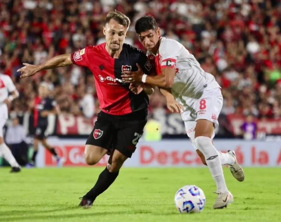 Argentinos rescató un empate ante Newell´s y volvió a la punta