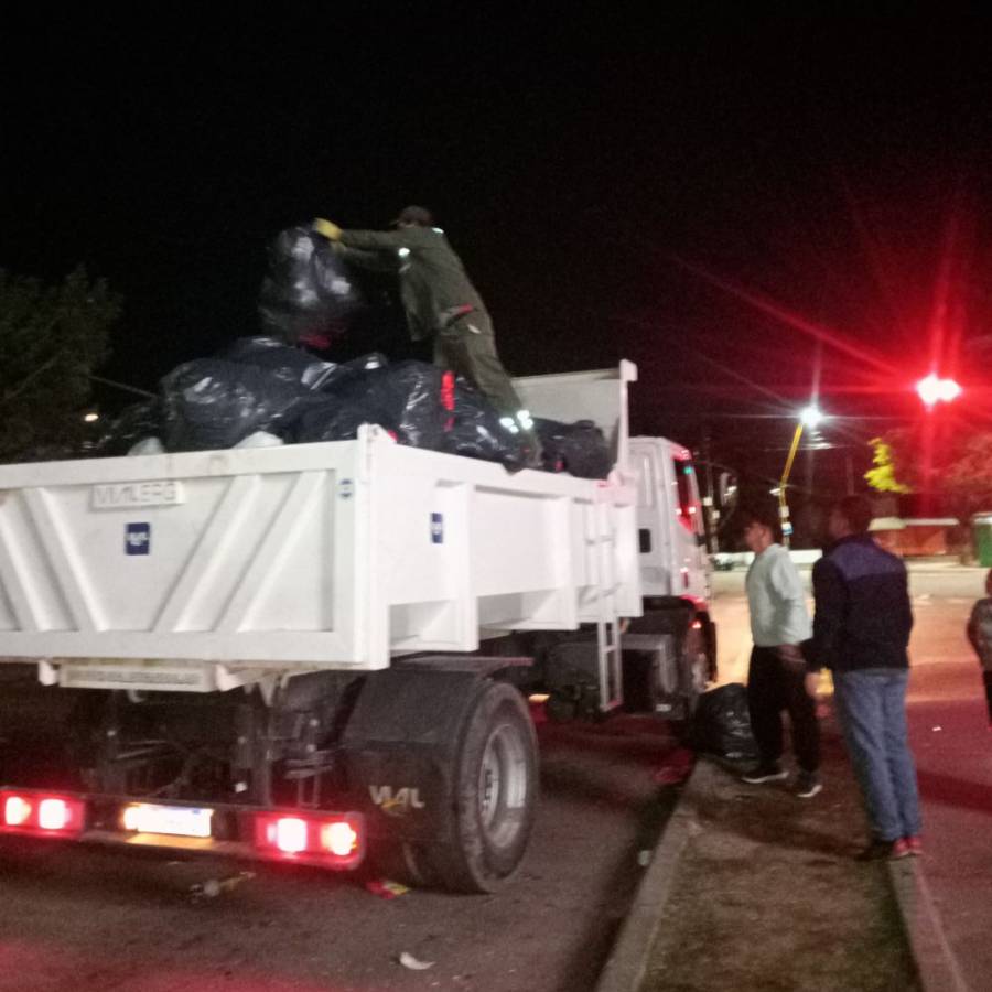 Se recolectaron más de 1.700 kilos de basura 