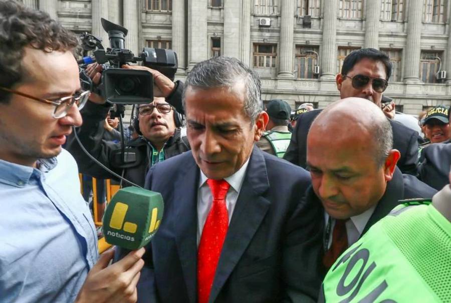 La justicia de Perú impuso 15 años de prisión al expresidente Ollanta Humala