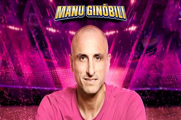 Básquet: Manu Ginóbili entrenará un equipo de streamers