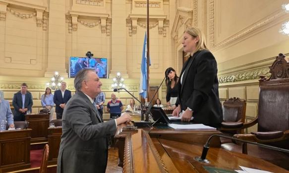 Felipe Michlig fue reelecto por unanimidad como Presidente Provisional del Senado