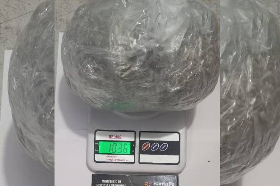 Intentó ingresar un envoltorio con drogas a la cárcel de Las Flores