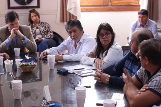 Cuarto intermedio en la paritaria municipal